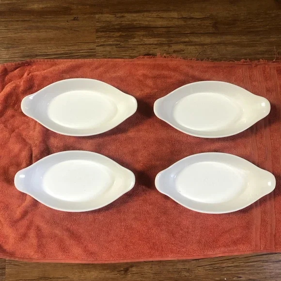 Pfaltzgraff Kitchen Pfaltzgraff Au Gratin White Oval Baking